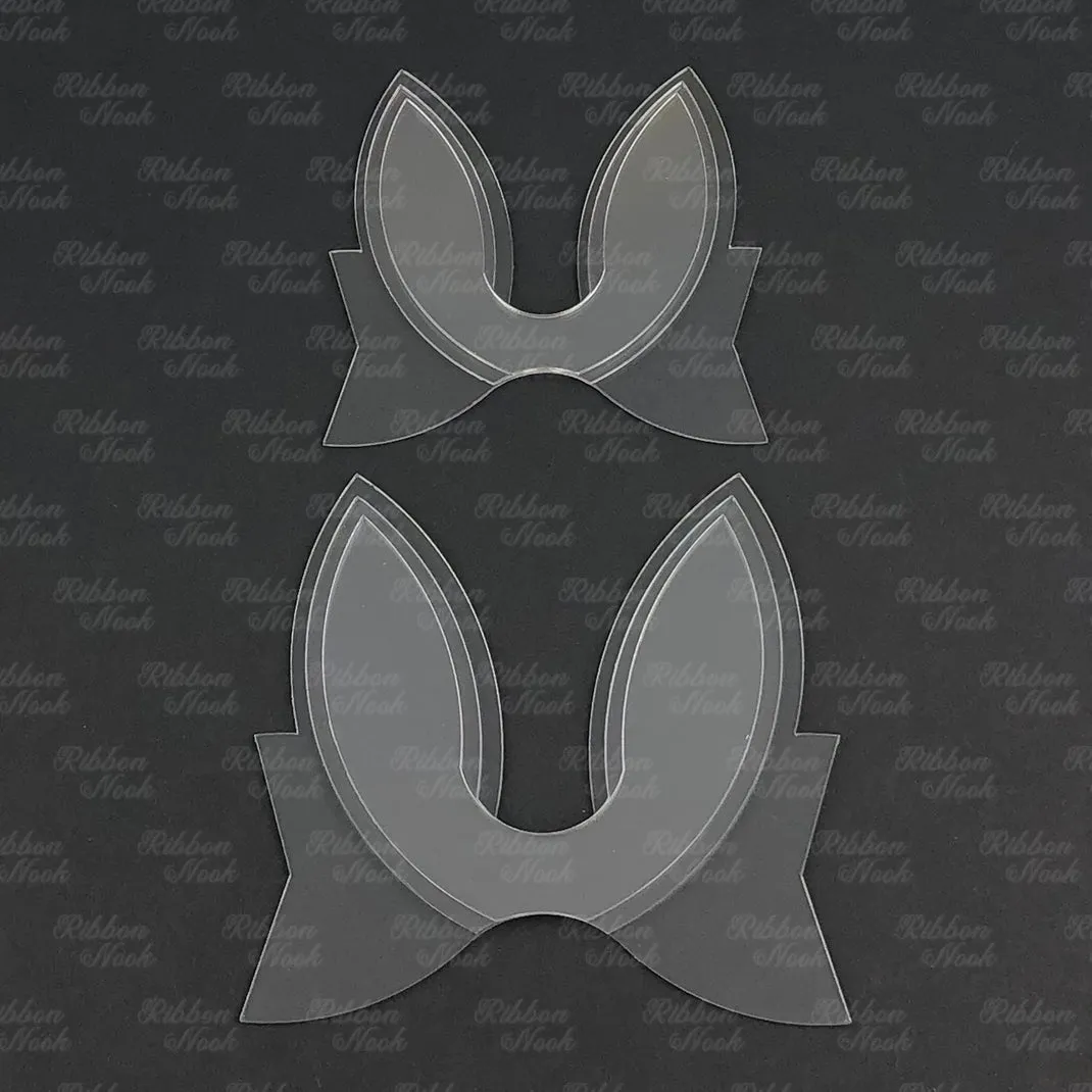 Bunny Ears Plastic Template Set