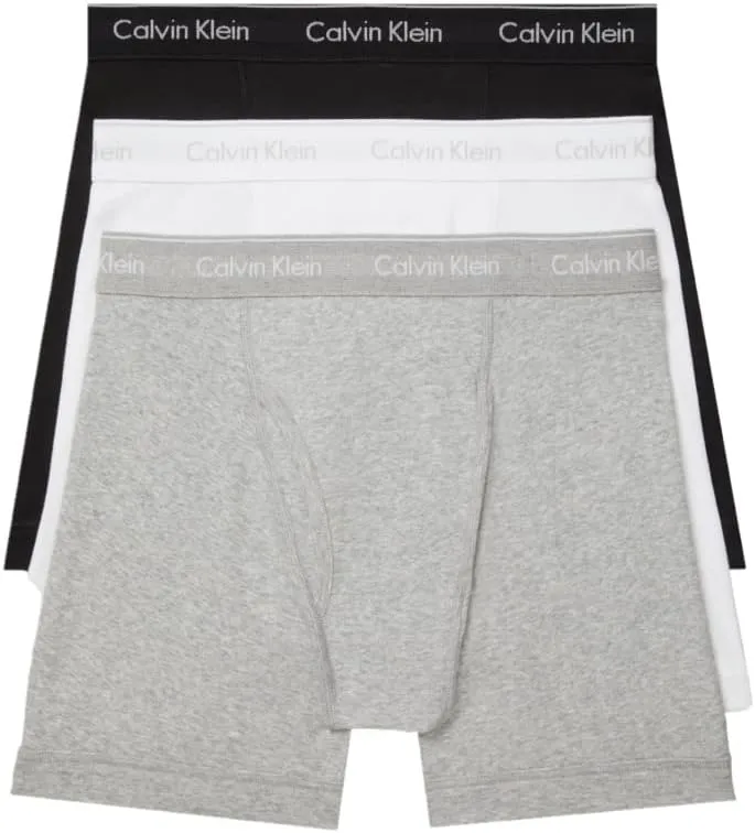 Calvin Klein Men??s Cotton Classics 3-Pack Boxer Brief