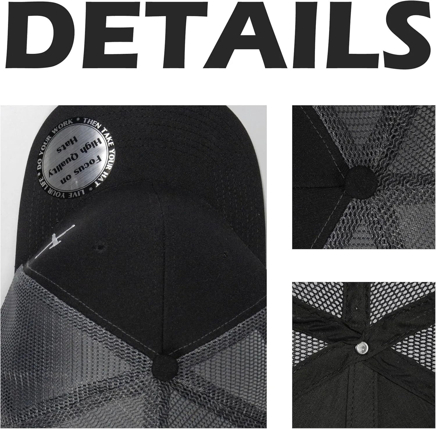 Christian Hats for Men Women,Jesus 3 Nail Cross Hat Christian Religious Gifts for Birthday/Christmas