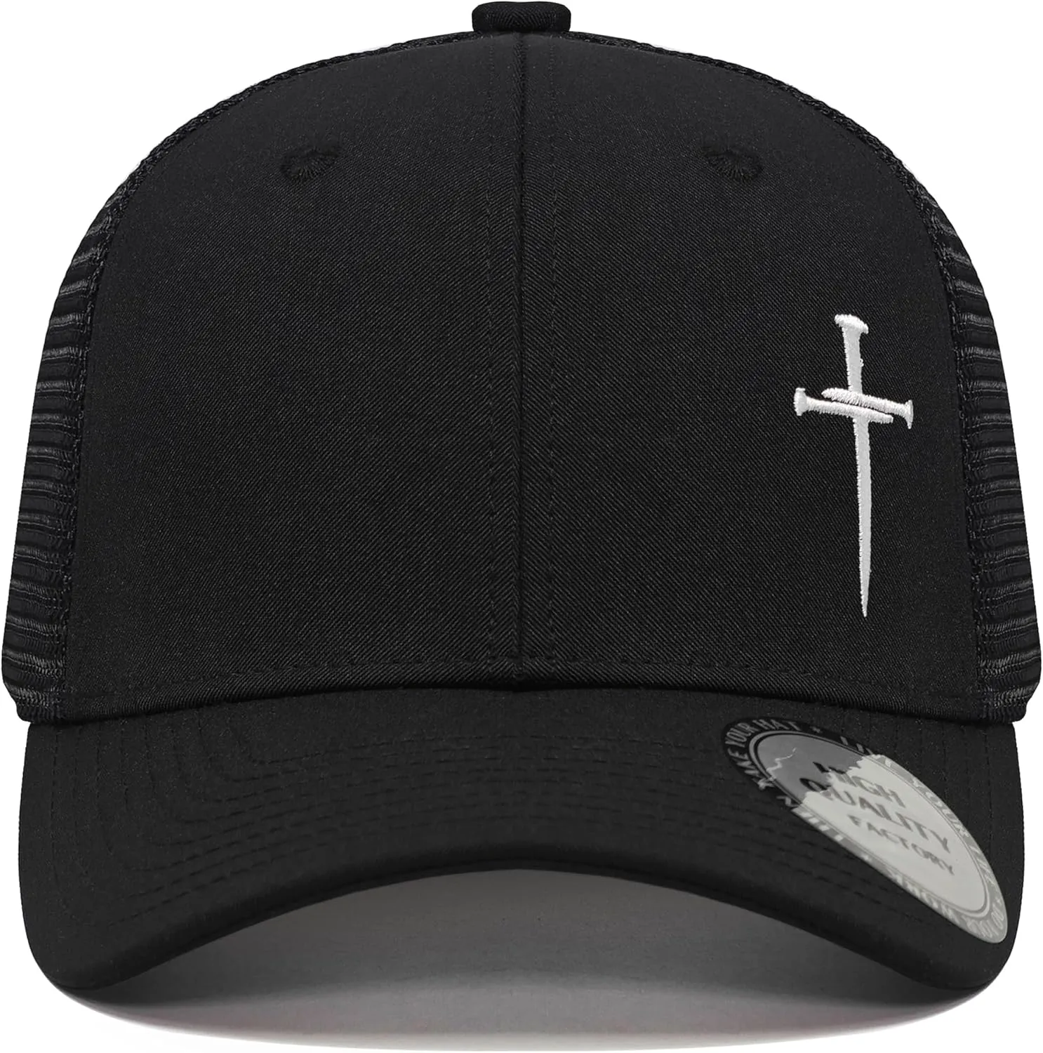 Christian Hats for Men Women,Jesus 3 Nail Cross Hat Christian Religious Gifts for Birthday/Christmas