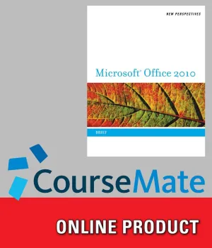 CourseMate for Shaffer/Carey/Finnegan/Adamski/Zimmerman's New Perspectives on Microsoft Office 2010: Brief, 1st Edition