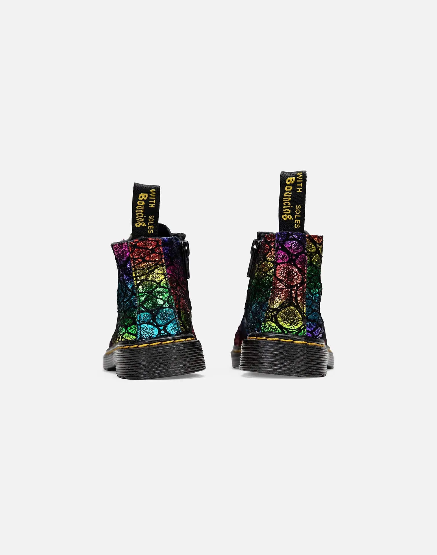 Dr. Martens 1460 RAINBOW CROC BOOTS INFANT