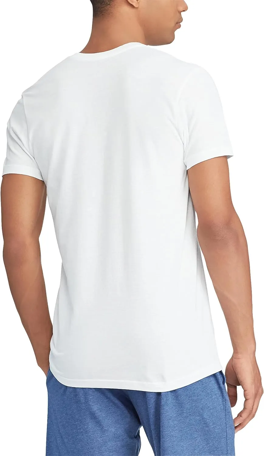 POLO Men's Ralph Lauren Slim Fit Wicking Crew Undershirts 3-Pack