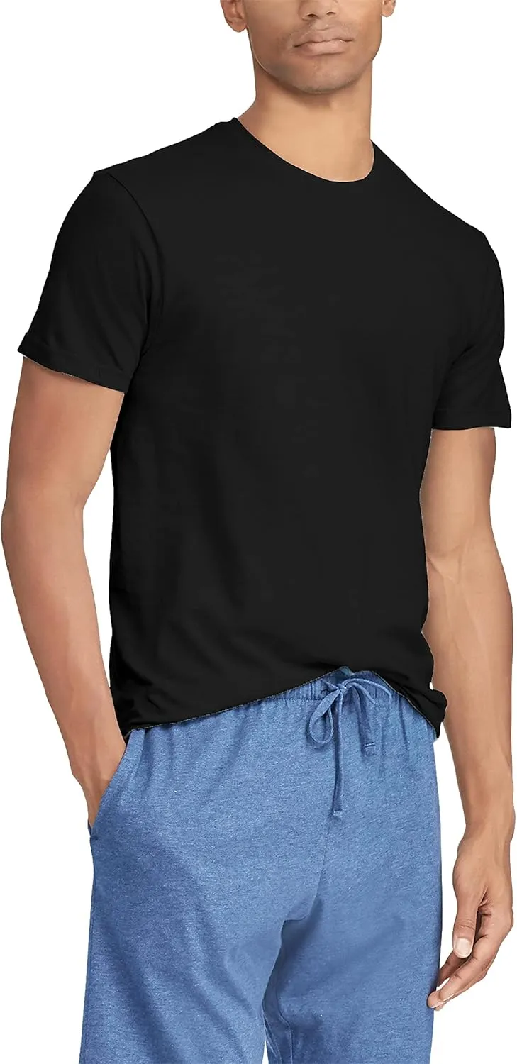 POLO Men's Ralph Lauren Slim Fit Wicking Crew Undershirts 3-Pack
