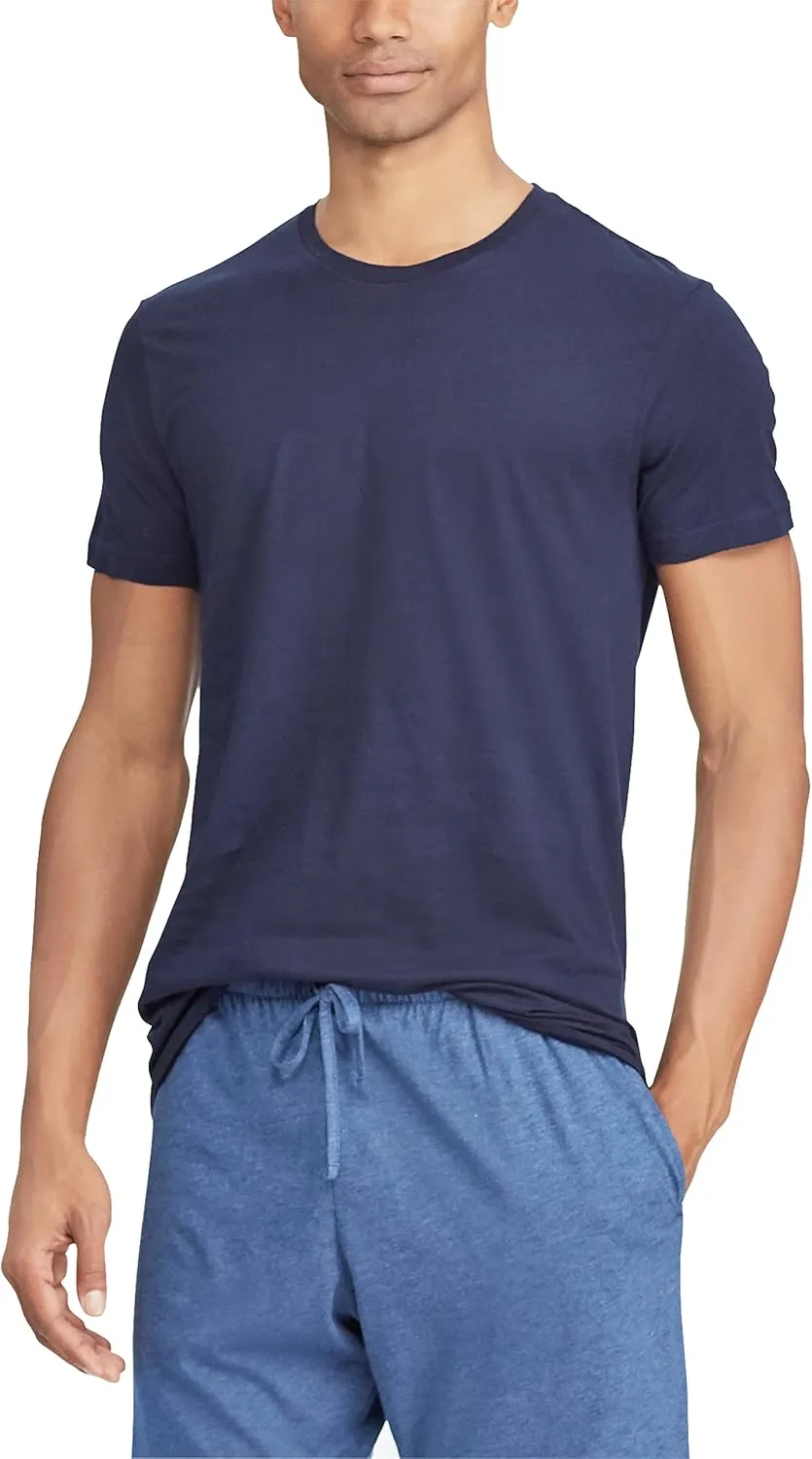 POLO Men's Ralph Lauren Slim Fit Wicking Crew Undershirts 3-Pack