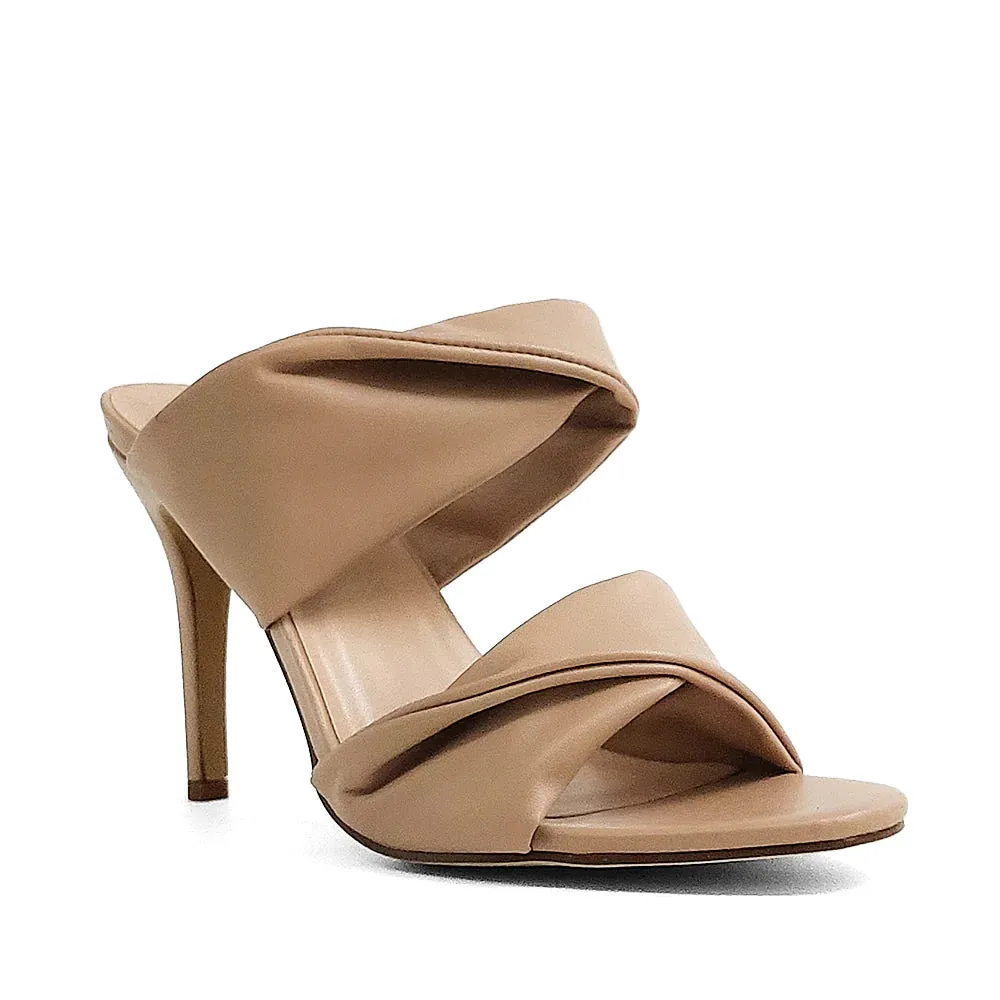The Fabrizia Heel in Mauve