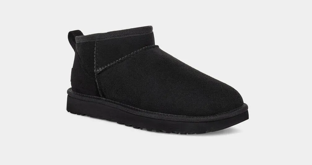 UGG Womens Classic Ultra Mini Black